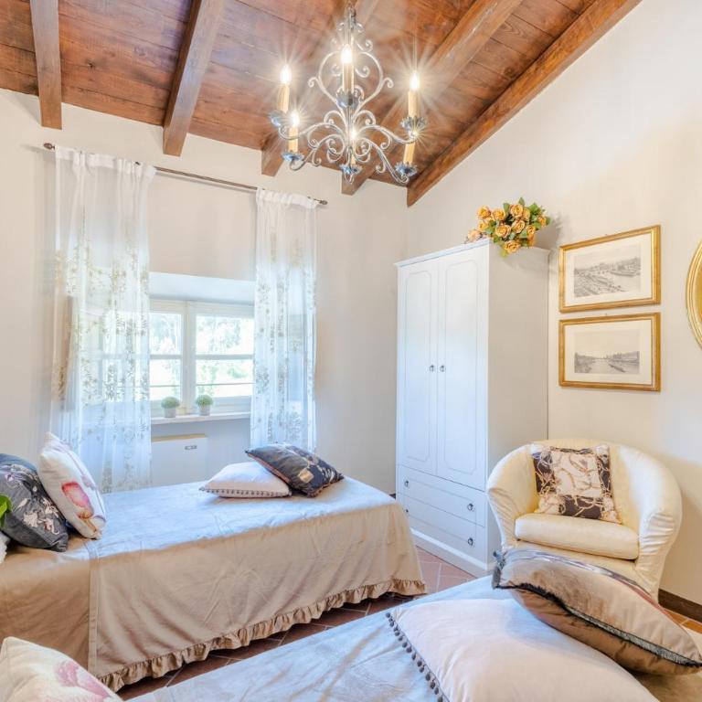 Villa Borbone in Pieve S. Stefano, Lucca - Villa con Piscina Privata - 68