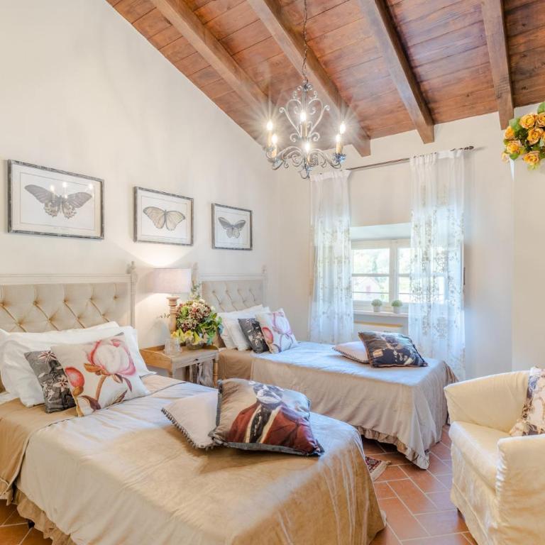 Villa Borbone in Pieve S. Stefano, Lucca - Villa con Piscina Privata - 67