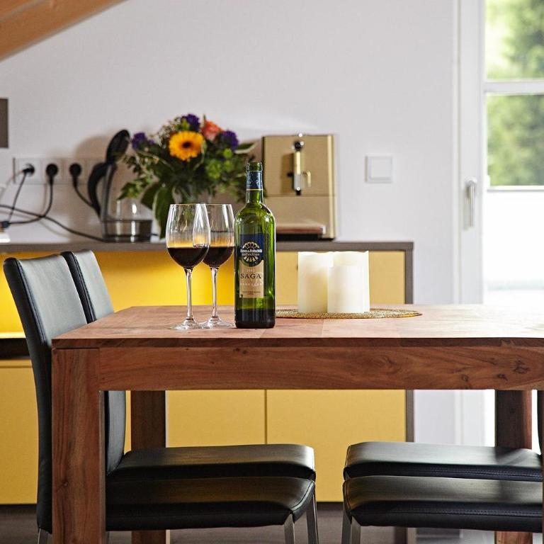 Ferienwohnung Hirschbergblick - Apartment mit 1 Schlafzimmer und Badezimmer - 21