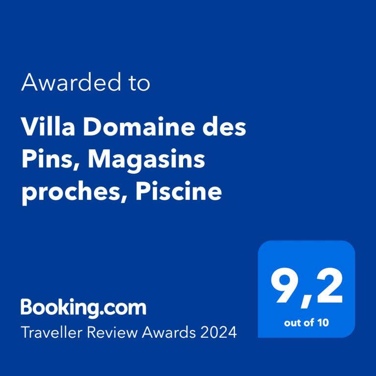Villa Domaine des Pins, Magasins proches, Piscine - Casa con 1 Camera da Letto - 14