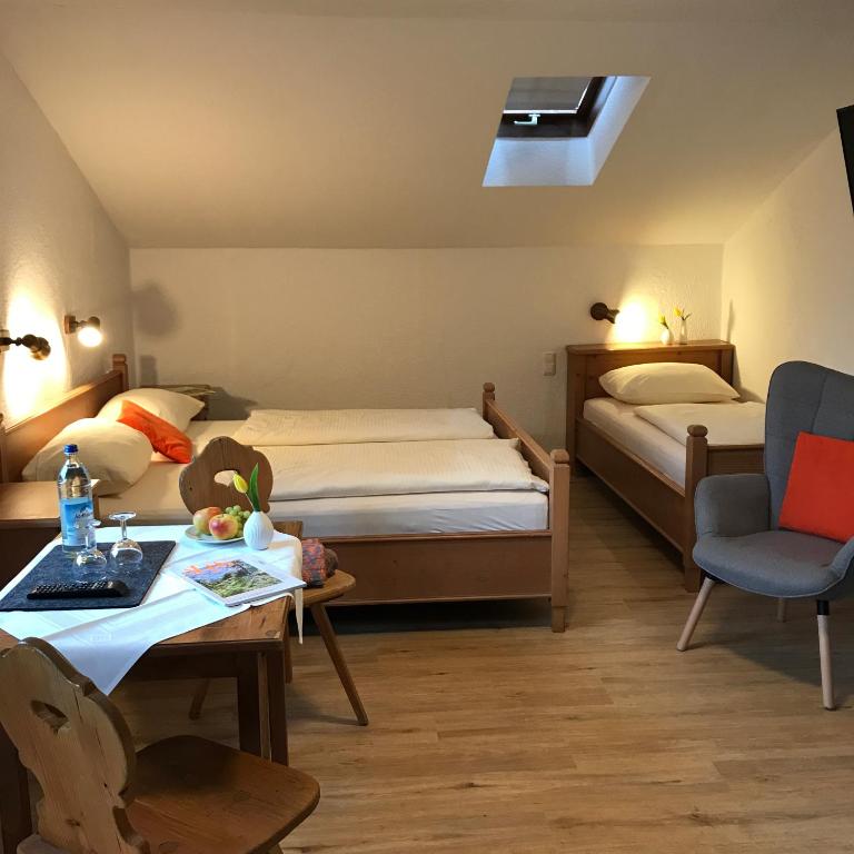 Gästehaus Hotel Maria Theresia - Doppelzimmer mit Balkon (3 Erwachsene) - 3