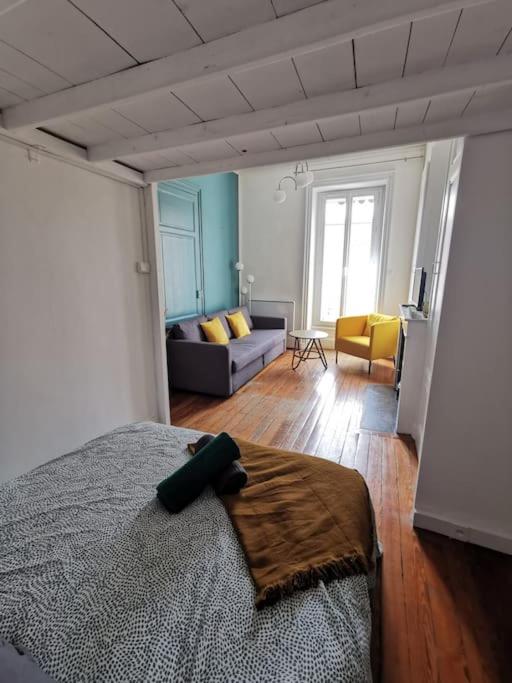 Grand T1 Bis Charme de l'ancien ProxGare/Métro/Bus - One-Bedroom Apartment - 11