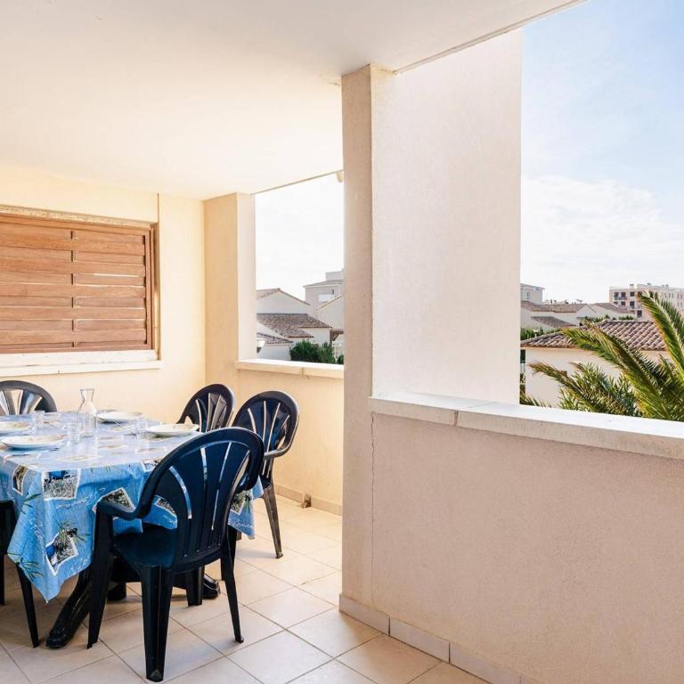 Appartement T3 climatisé avec piscine, balcon, parking, à 400m de la plage - Narbonne-Plage - FR-1-409-30 - Apartment (5 Adults) - 3