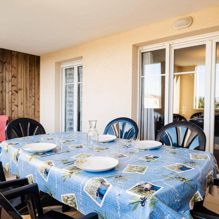 Appartement T3 climatisé avec piscine, balcon, parking, à 400m de la plage - Narbonne-Plage - FR-1-409-30 - Apartment (5 Adults) - 5