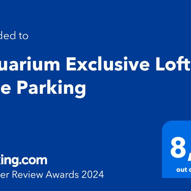 Aquarium Exclusive Loft - Private Parking - Appartamento con 1 Camera da Letto - 45