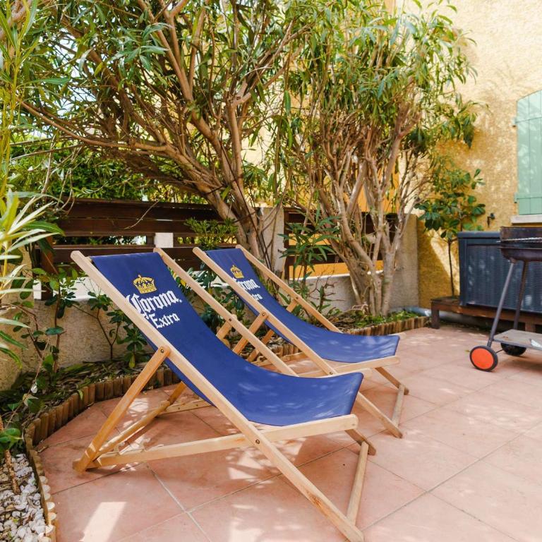 Charmante Villa Climatisée à Narbonne-Plage, Proche Mer, 6 Personnes, 3 Chambres, Parking Privé - Villa 3 Chambres - 10