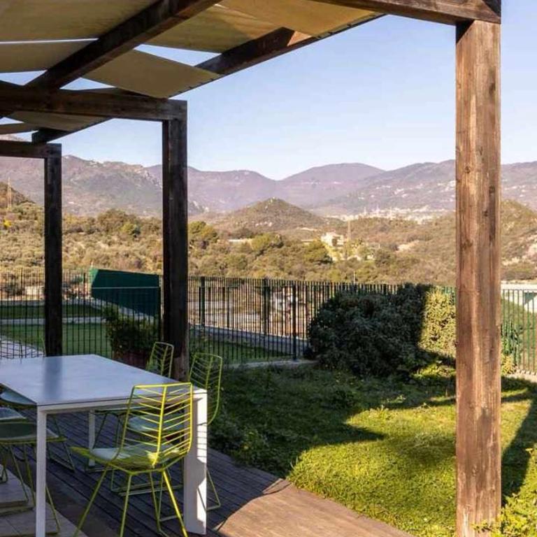 Piscina-Parking-Vista Mare La Perla Ligure - AC - Appartamento con 1 Camera da Letto - 23