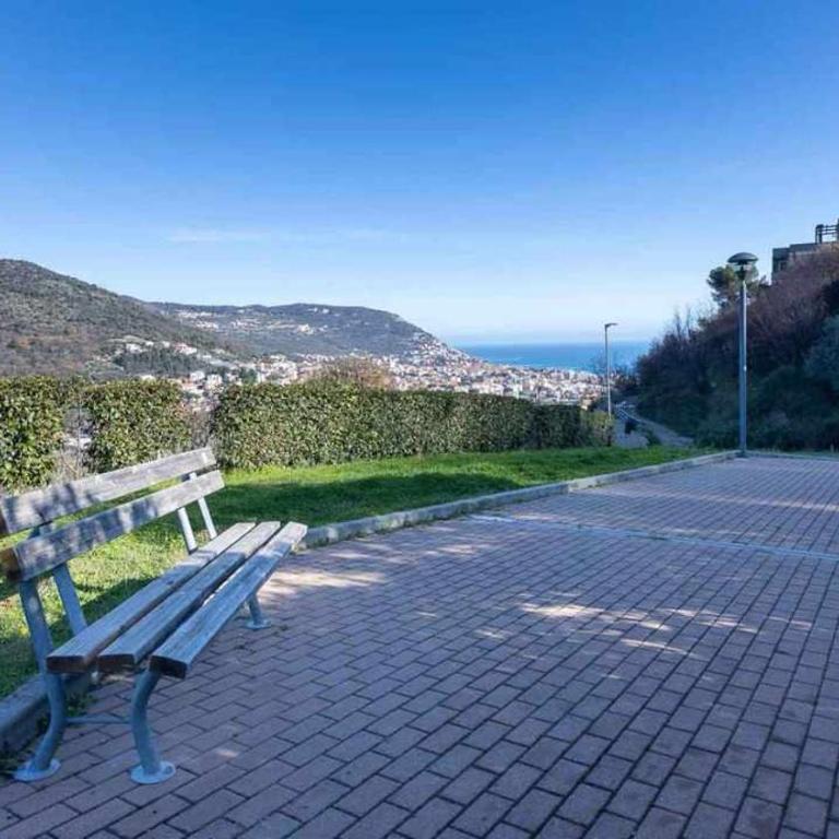 Piscina-Parking-Vista Mare La Perla Ligure - AC - Appartamento con 1 Camera da Letto - 37