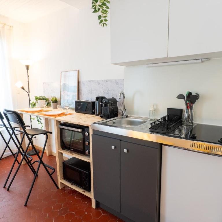Superbe studio cosy et calme - Appartement 1 Chambre - 4