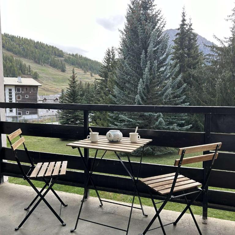 Confortable studio 2 pers. à Montgenèvre, balcon ouest, bien équipé, parking, options WiFi et linge - FR-1-330D-22 - Appartement (2 Adultes) - 10