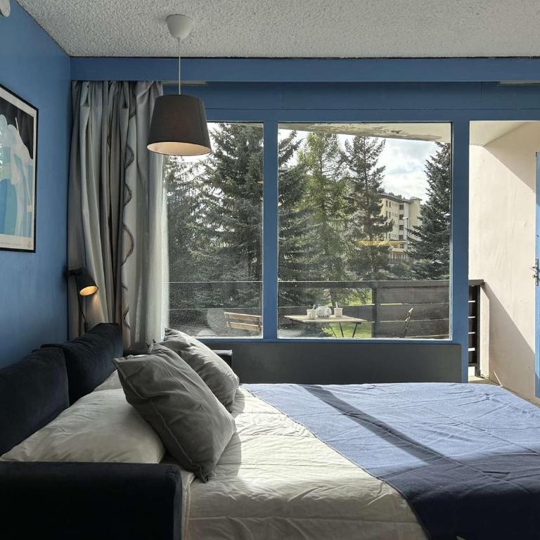 Confortable studio 2 pers. à Montgenèvre, balcon ouest, bien équipé, parking, options WiFi et linge - FR-1-330D-22 - Appartement (2 Adultes) - 12