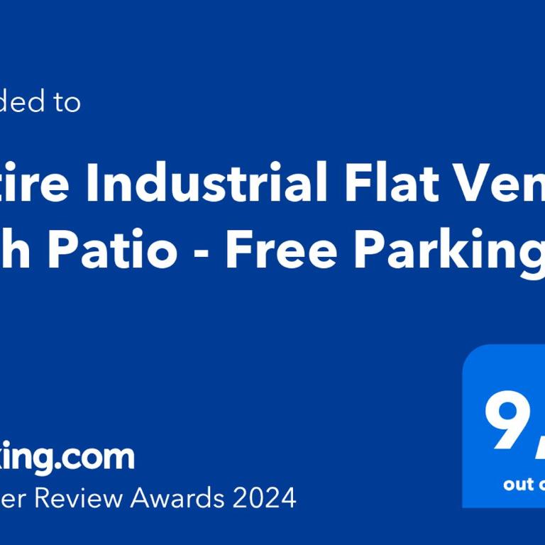 Entire Industrial Flat Venice with Patio - Free Parking - Appartamento con 1 Camera da Letto - 33