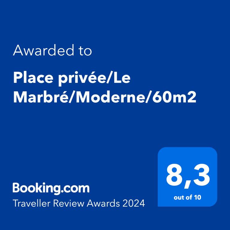 Le Marbré design 60m2, 2 Stars, Free parking - Apartamento de 1 dormitorio - 3