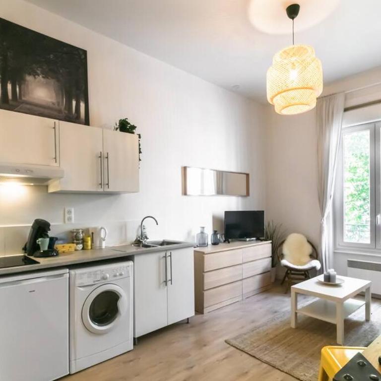 T1 Cocon prox. Gare/Métro, commerces, Lyon centre - Appartement 1 Chambre - 4