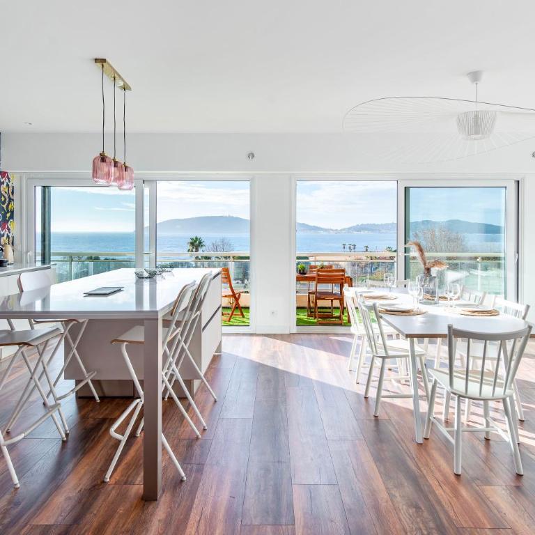 Grand Appartement Balcon Vue Mer 20m Plage Mourillon - Apartment mit 3 Schlafzimmern - 2