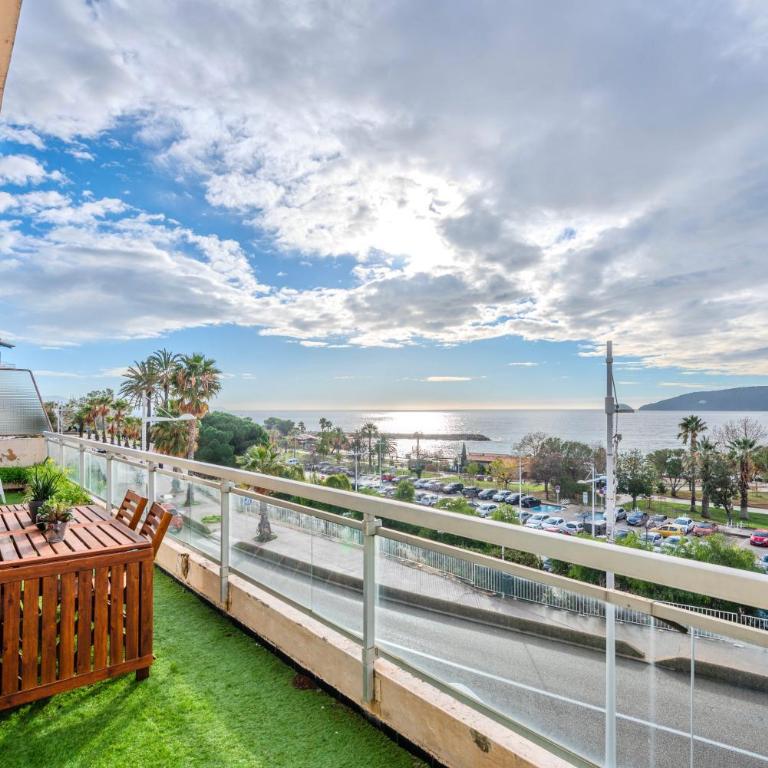 Grand Appartement Balcon Vue Mer 20m Plage Mourillon - Apartment mit 3 Schlafzimmern - 13