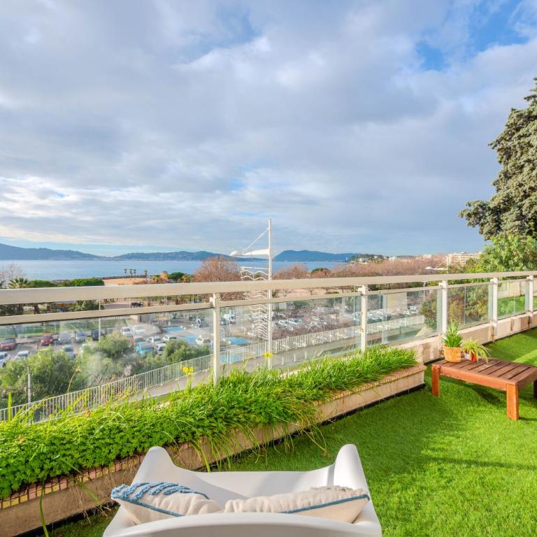 Grand Appartement Balcon Vue Mer 20m Plage Mourillon - Apartment mit 3 Schlafzimmern - 37