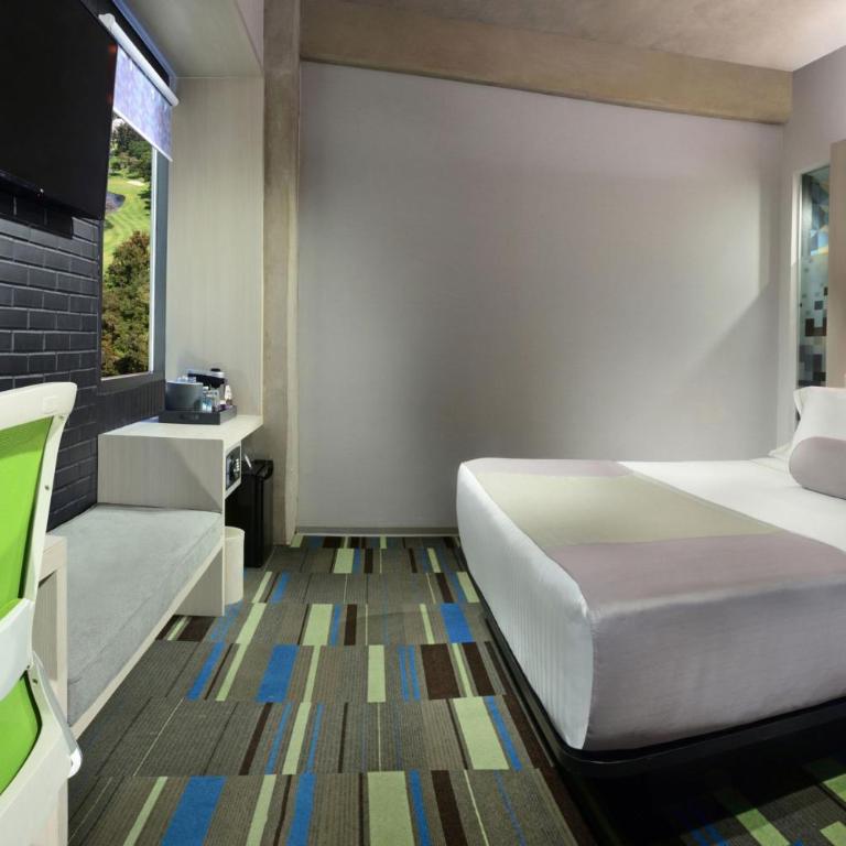 Hotel Guadalajara Country Club by HNF - Habitación Aloft - 1 cama extragrande - 4