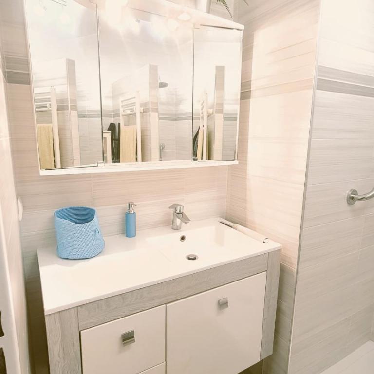 Charmant T2 de vacances, Antibes - Apartment mit 1 Schlafzimmer - 15