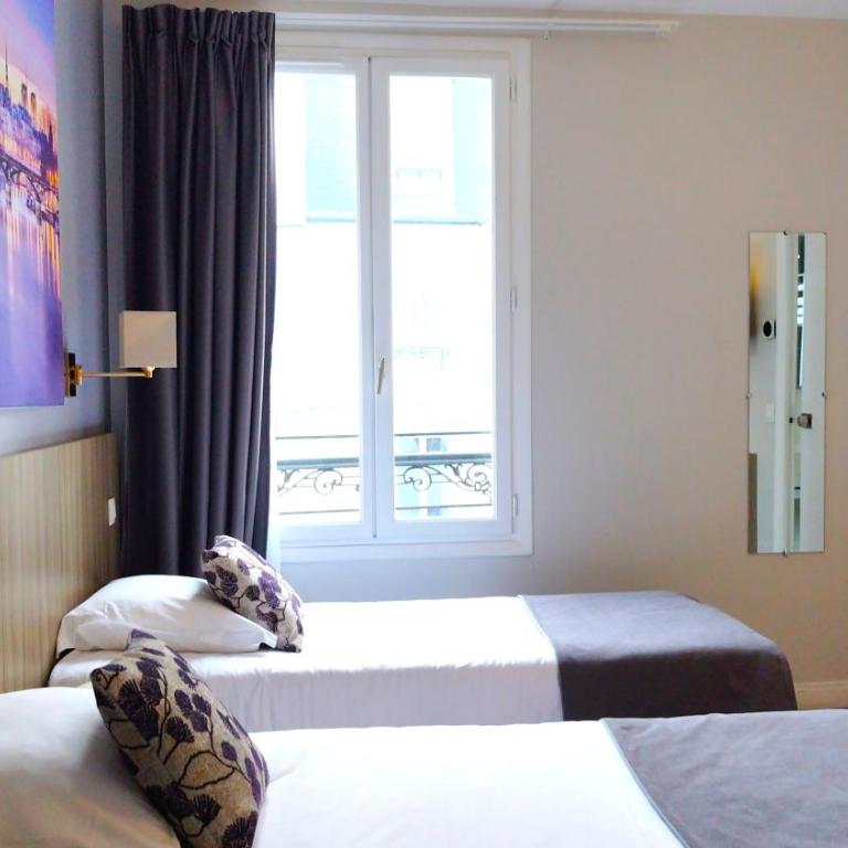 Avia Hôtel Saphir Montparnasse - Chambre Lits Jumeaux - 6