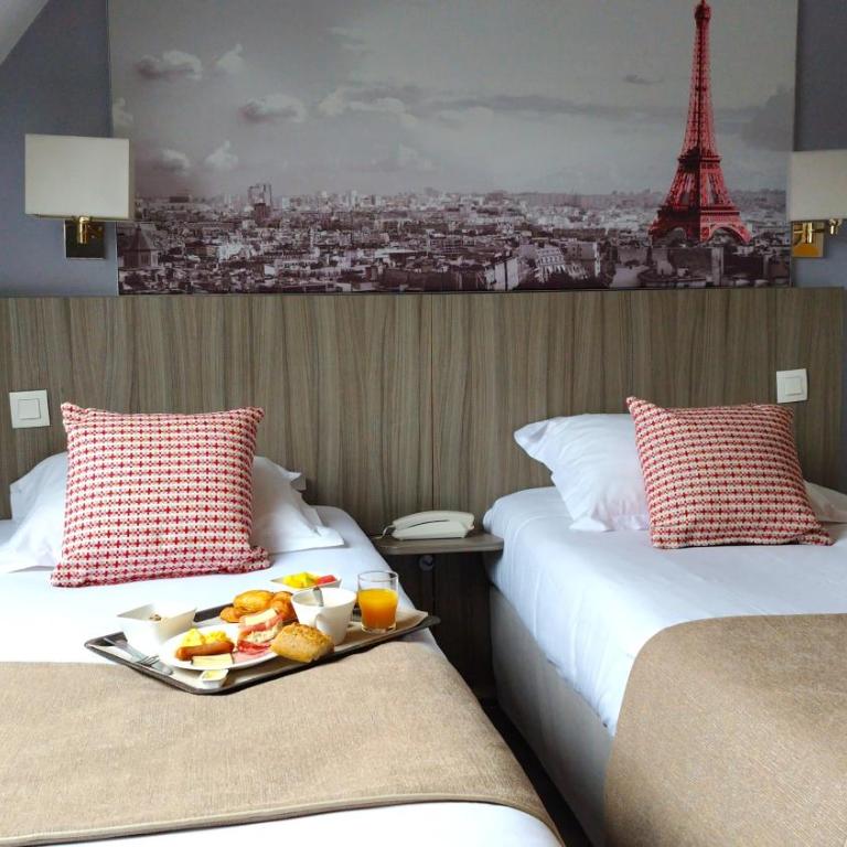 Avia Hôtel Saphir Montparnasse - Chambre Lits Jumeaux - 16