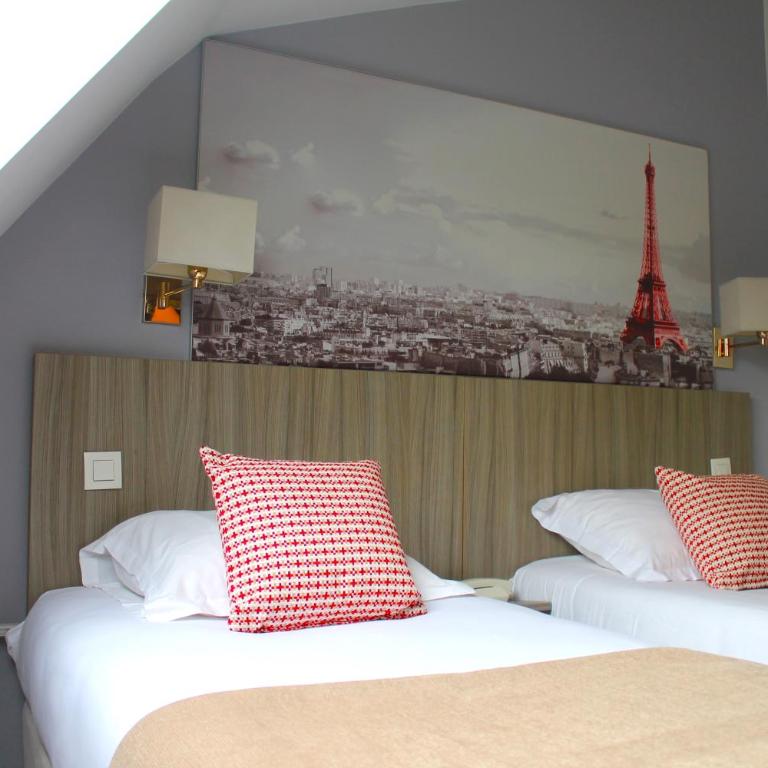 Avia Hôtel Saphir Montparnasse - Chambre Lits Jumeaux - 14