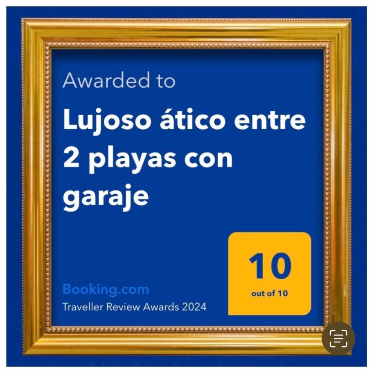 Lujoso ático entre 2 playas con garaje, terraza, vistas y wifi - Apartamento de 2 dormitorios - 34
