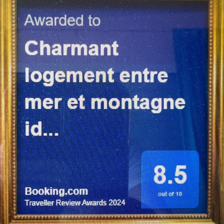 Charmant logement entre mer et montagne idéal pour cure thermale - Appartement 1 Chambre - 17