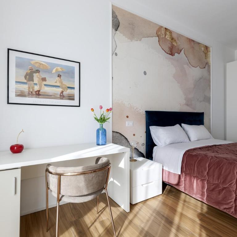 Cas’ A Mare - Beachfront Luxury Suites - Camera Matrimoniale Deluxe con Balcone e Vista Mare - 20