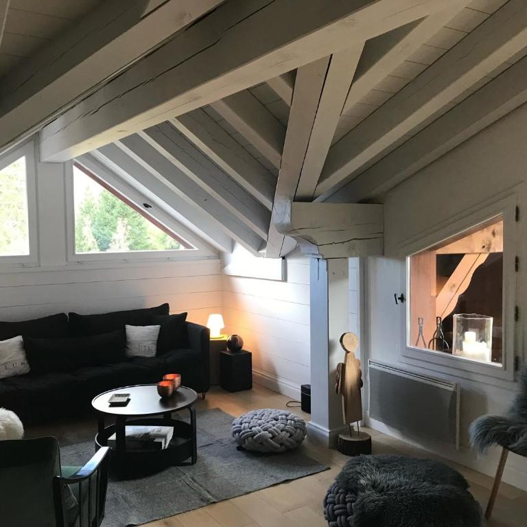 les 7 laux immobilier chalet D - Appartement avec Vue sur la Montagne - 1
