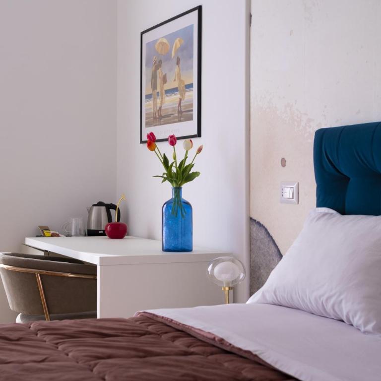 Cas’ A Mare - Beachfront Luxury Suites - Camera Matrimoniale Deluxe con Balcone e Vista Mare - 35