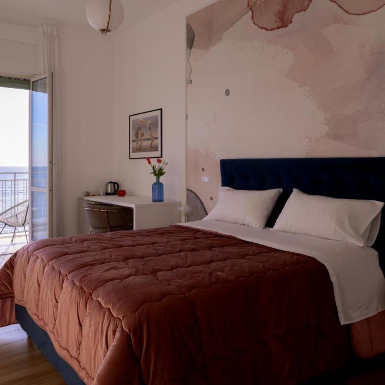 Cas’ A Mare - Beachfront Luxury Suites - Camera Matrimoniale Deluxe con Balcone e Vista Mare - 9