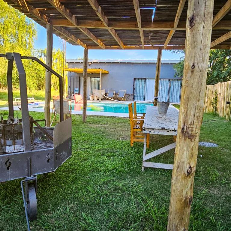 Propiedad Privada con Piscina y parque - One-Bedroom House - 6