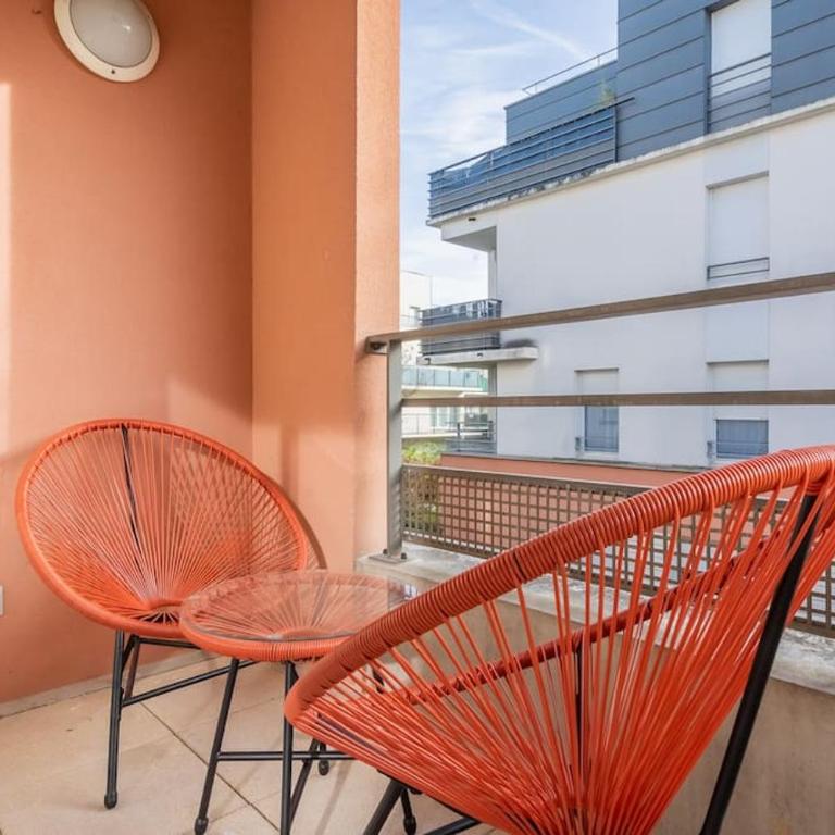 Le Prague - Parking - Disneyland - Balcon - Appartement 2 Chambres - 6