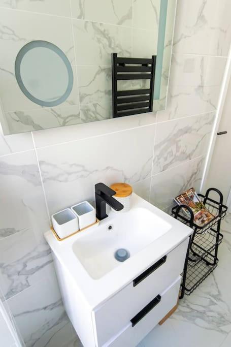 Elegant T2 rénové 4 Pers, Centre Nice, Climatisé - Appartement 1 Chambre - 23