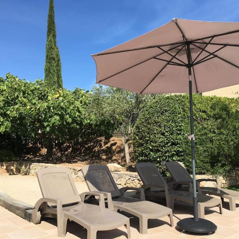 Les Issambres - 8 pers, piscine privée, belle vue mer - Villa avec Piscine Privée - 16