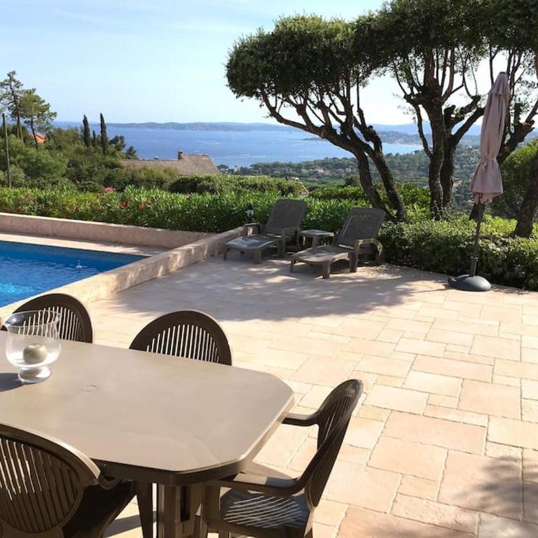 Les Issambres - 8 pers, piscine privée, belle vue mer - Villa avec Piscine Privée - 33