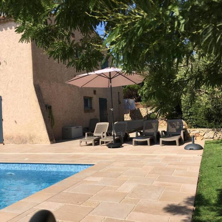 Les Issambres - 8 pers, piscine privée, belle vue mer - Villa avec Piscine Privée - 46