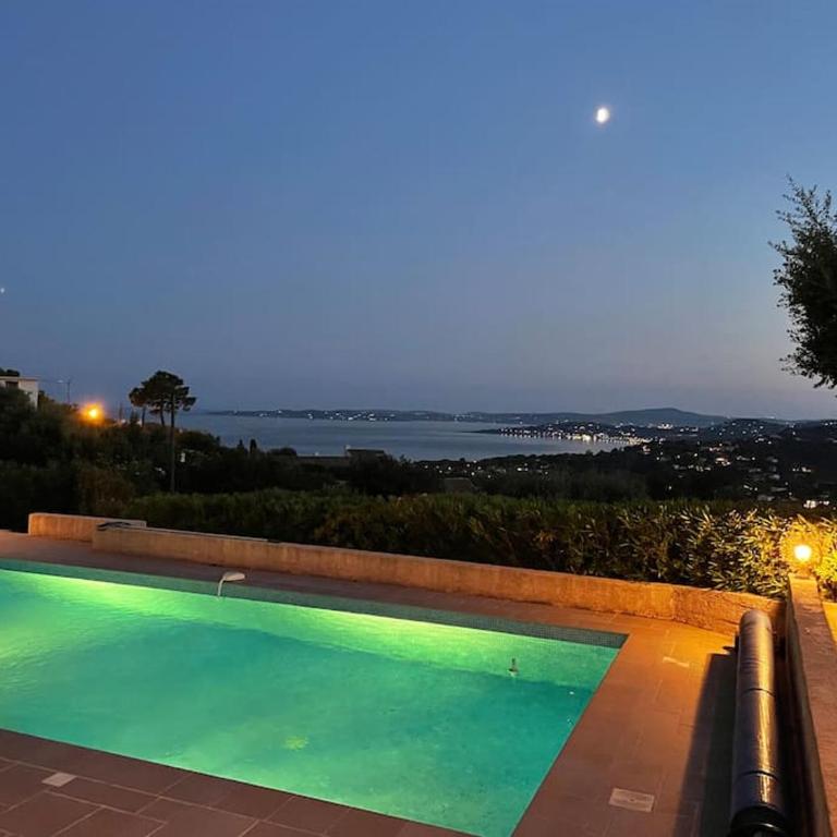 Les Issambres - 8 pers, piscine privée, belle vue mer - Villa avec Piscine Privée - 48
