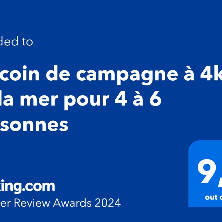 Un coin de campagne Grand appartement près de la mer pour 2 à 6 personnes - Apartamento con vistas al jardín - 32