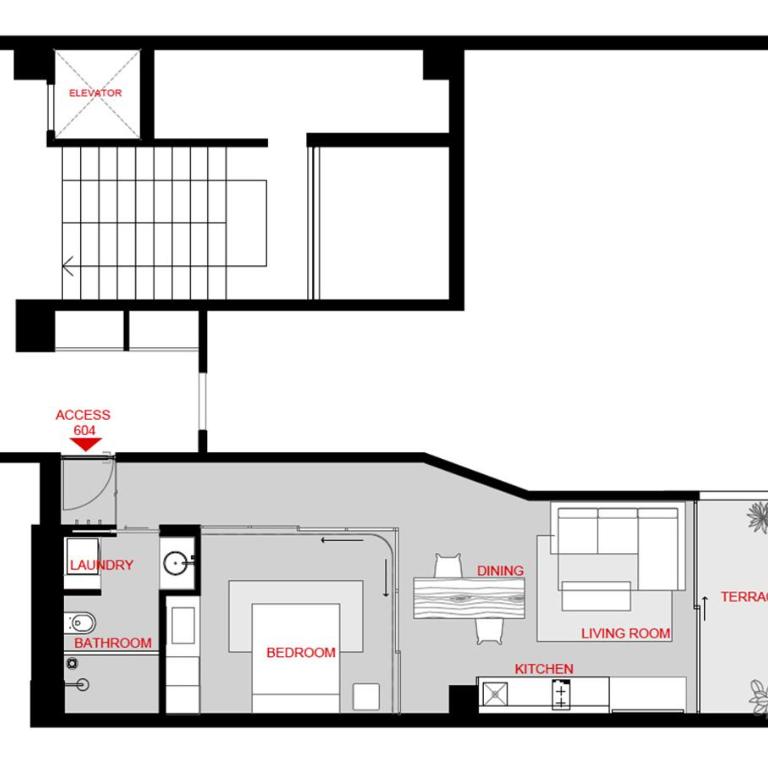 Xolo stays - Apartamento de 1 Dormitorio con balcón y vistas a la ciudad - 9