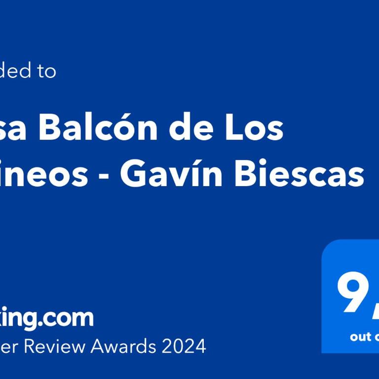 Casa Balcón de Los Pirineos - Gavín Biescas - Maison 3 Chambres - 2