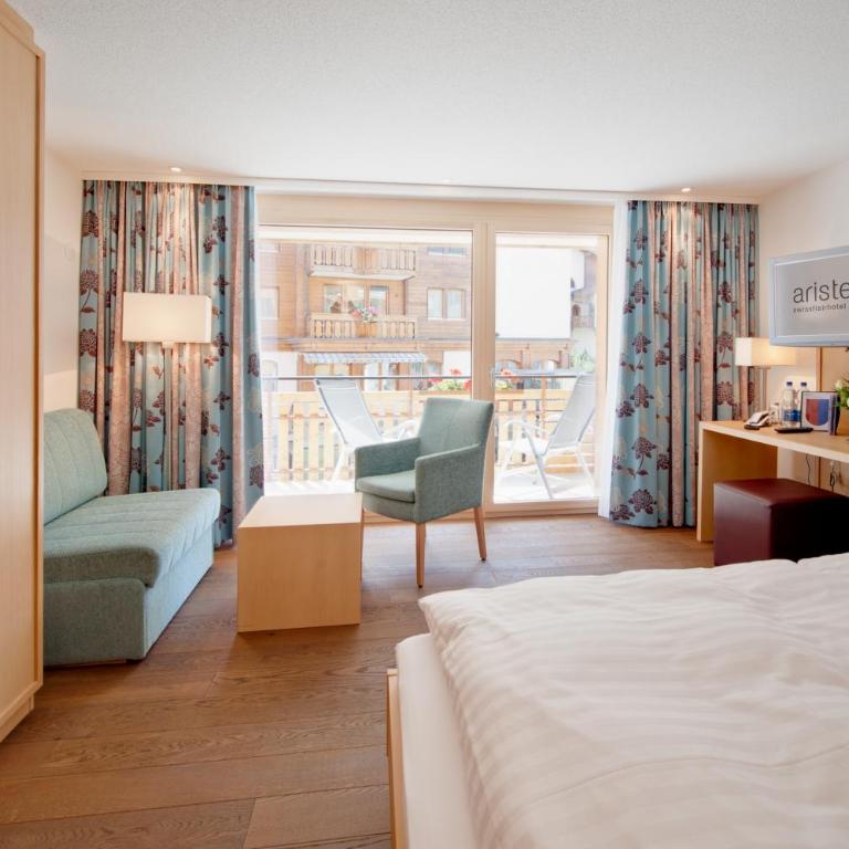 Hotel Aristella Swissflair - Panorama Doppelzimmer mit Matterhornblick - 2