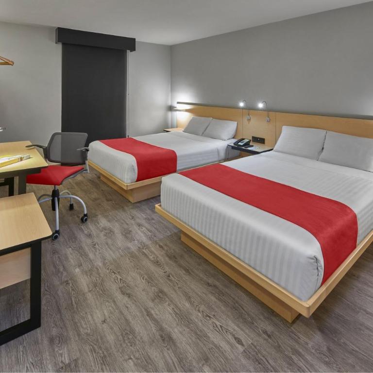 City Express by Marriott Ciudad de México Tlalpan - Double Room with Two Double Beds - 2