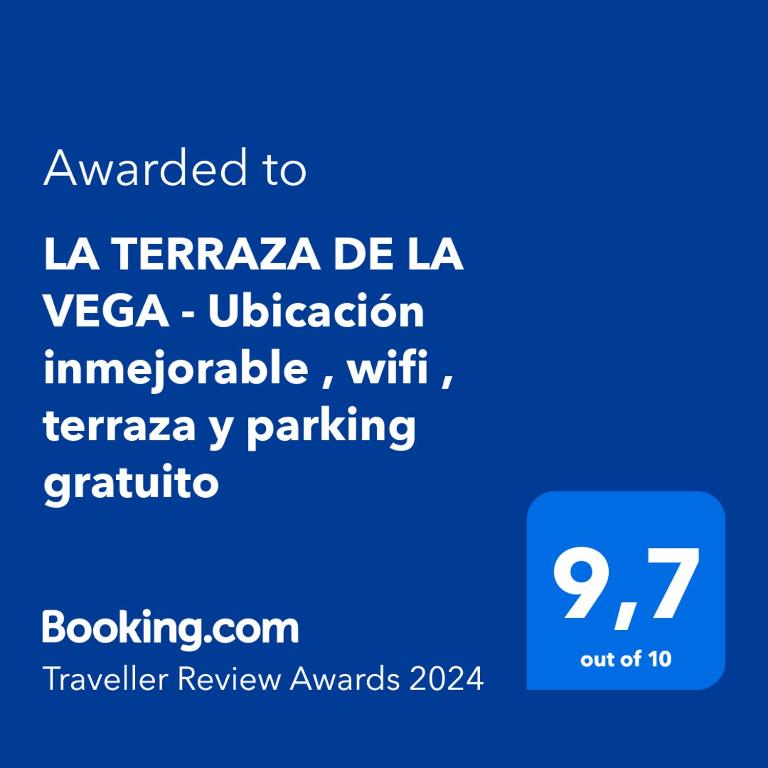 LA TERRAZA DE LA VEGA - Ubicación inmejorable , wifi , terraza y parking gratuito - Apartamento de 1 dormitorio - 55