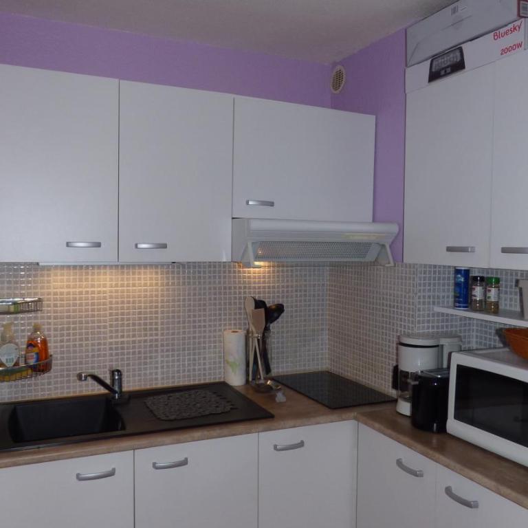T2, rez-de-jardin, terrasse, piscine, Les Maisons de la Plage, Narbonne Plage - Apartment mit 1 Schlafzimmer - 7