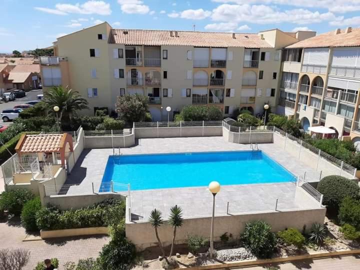 T2, rez-de-jardin, terrasse, piscine, Les Maisons de la Plage, Narbonne Plage - Apartment mit 1 Schlafzimmer - 4