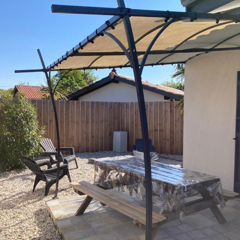 Les Cottages du Bassin d'Arcachon -Proche Parc Ornithologique-Dune du Pilat- Clim- Parking privé - Appartement 2 Chambres - 15