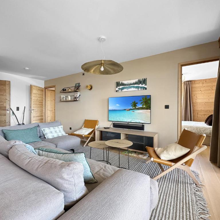 GRD108 - Appartement standing 8 pers pied de piste - Apartamento con terraza - 13