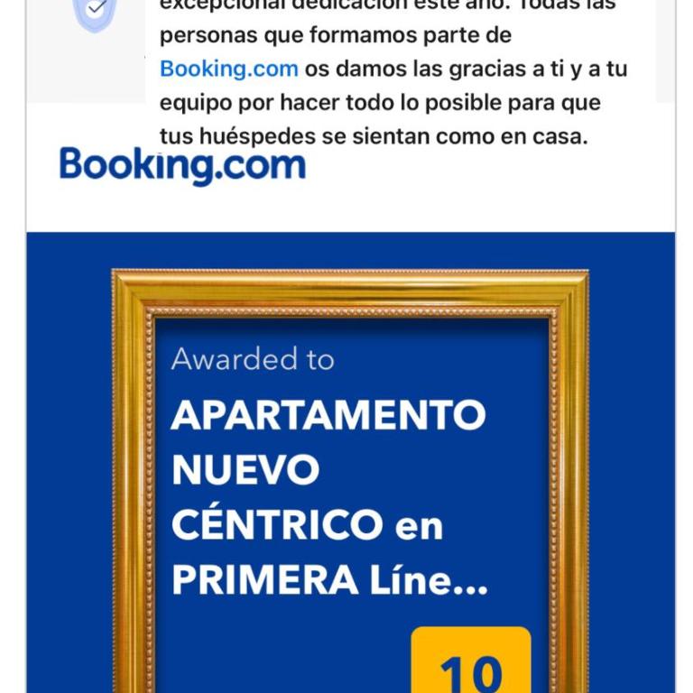APARTAMENTO NUEVO CÉNTRICO en PRIMERA Línea de playa con vistas al Mar, Piscina, aire acondicionado y wifi - Apartamento de 2 dormitorios - 45